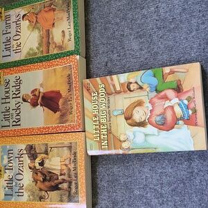Little House And Little Town Books Set of 4